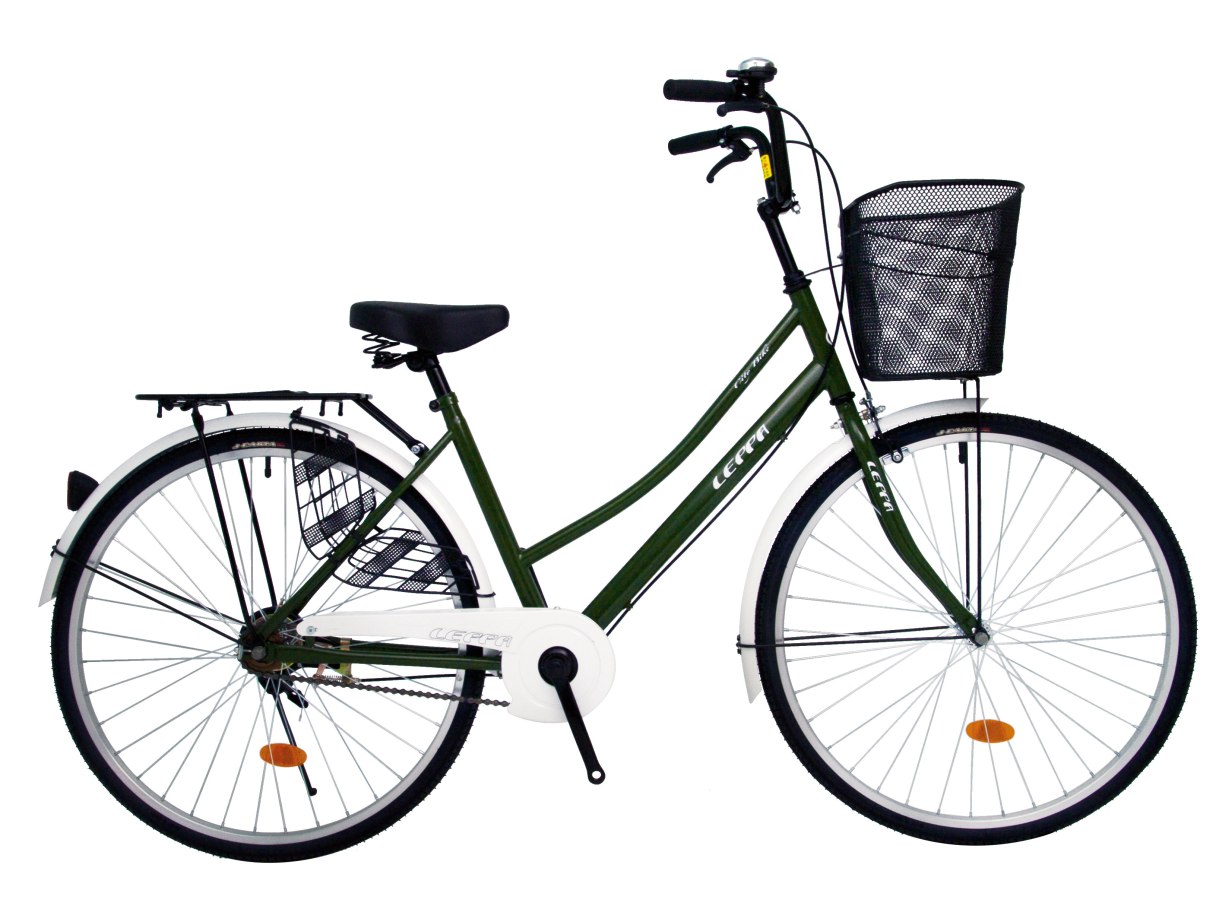 26吋 淑女車 深綠