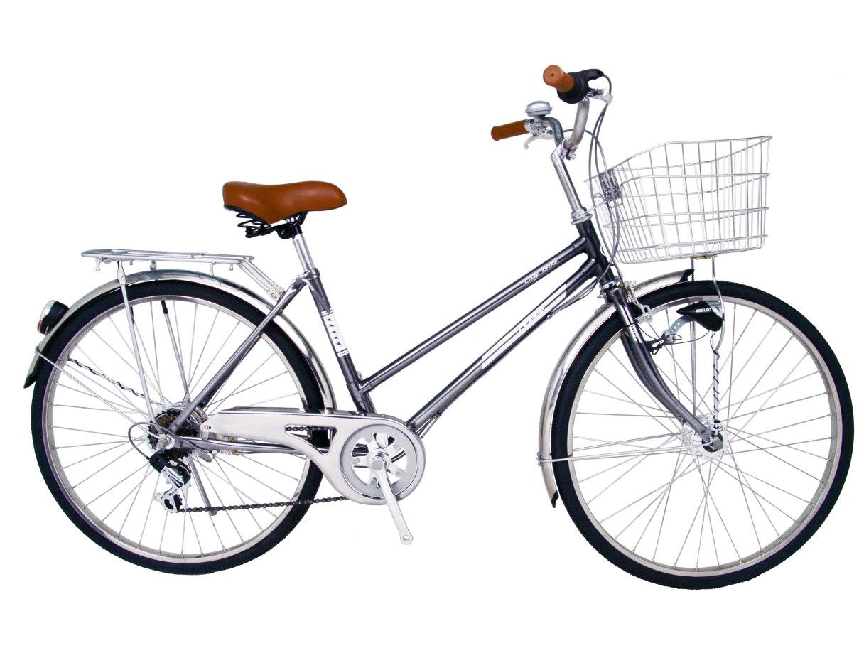 26吋 歐式淑女車 鈦黑