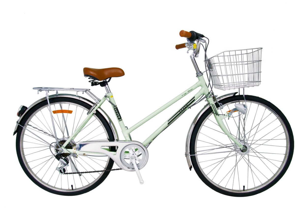 26吋 歐式淑女車 淺綠