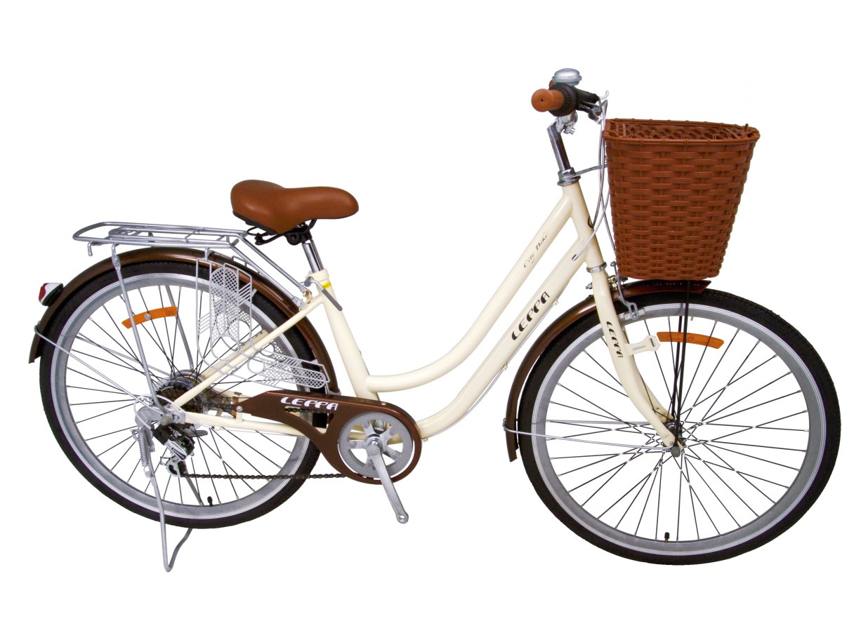 26吋 淑女車 米黃