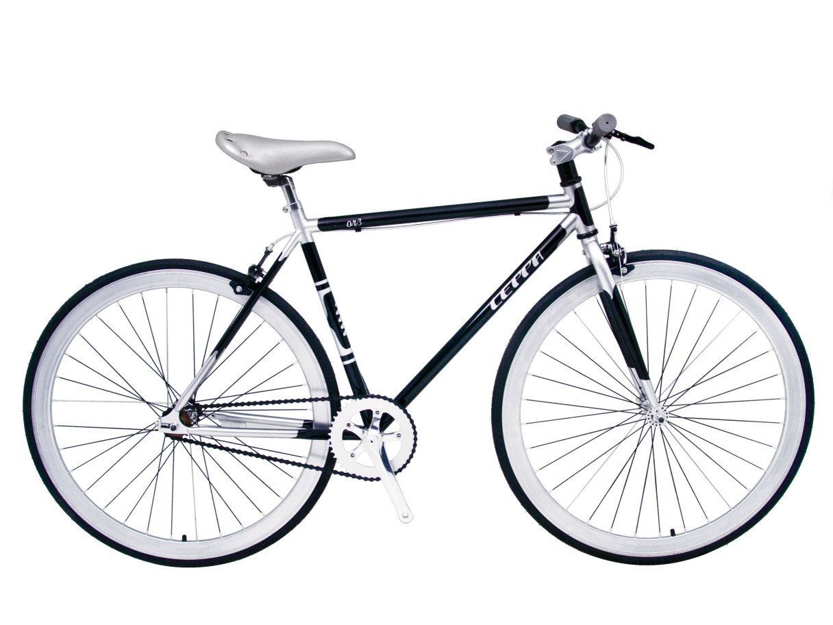 700C 單速車 銀