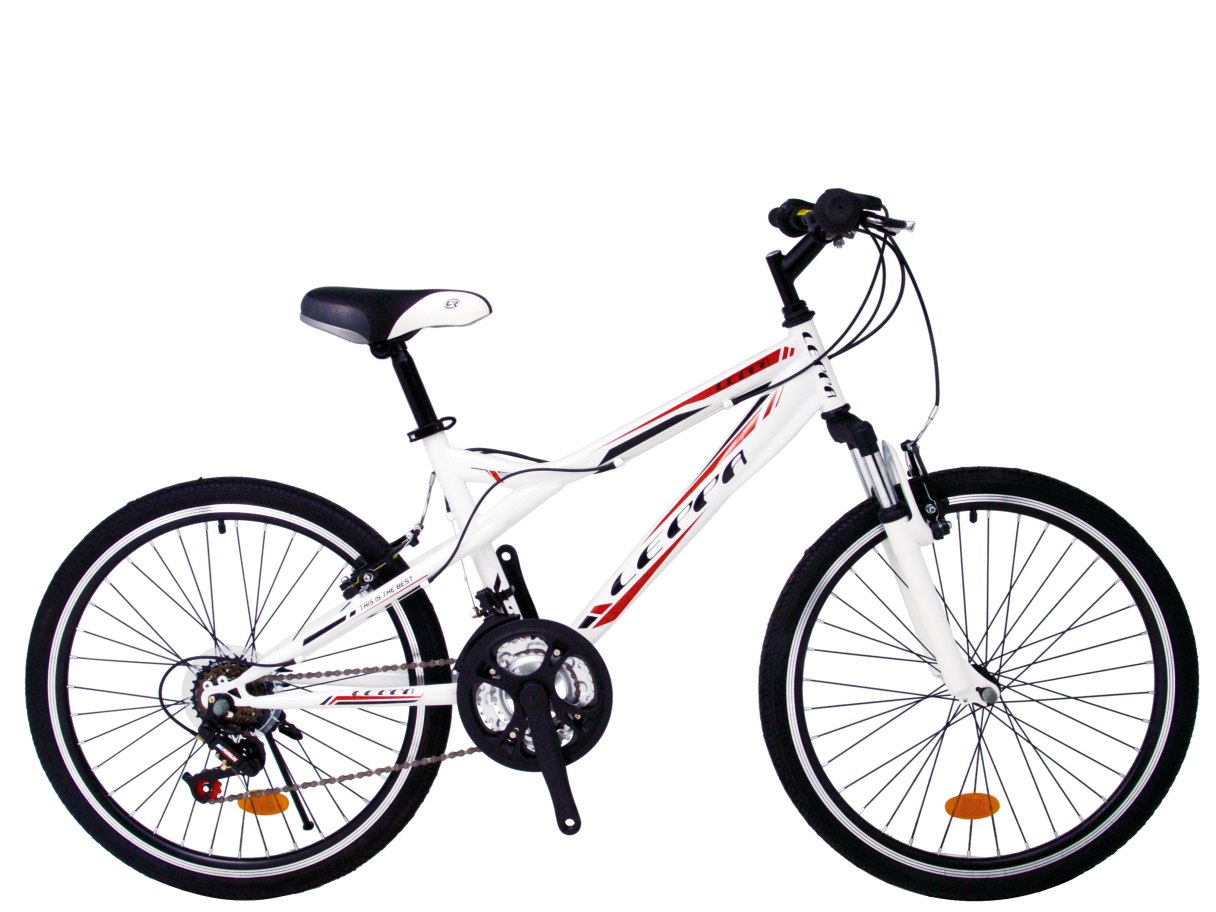 24吋 越野登山車 白