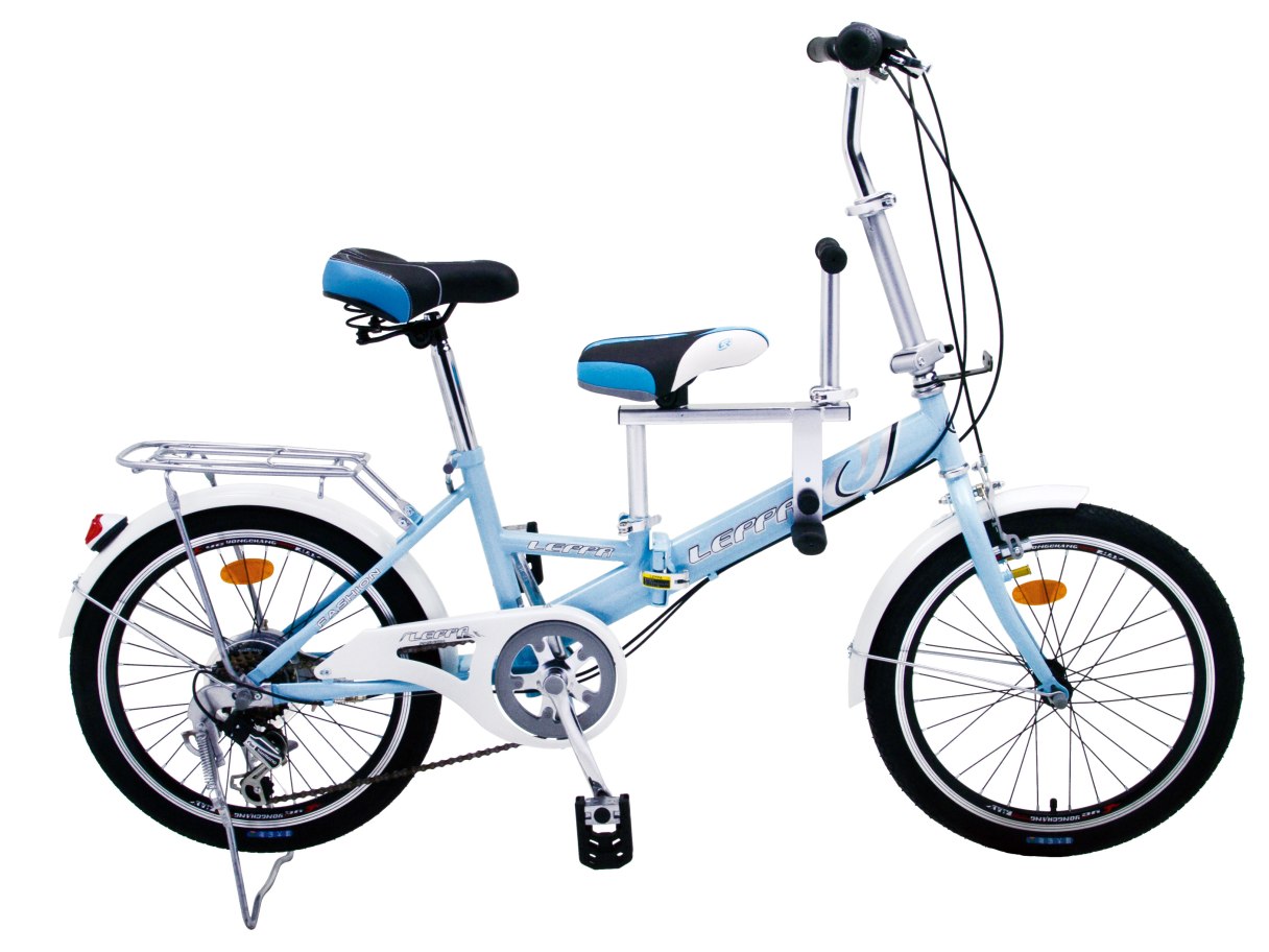 20吋 親子車 水藍