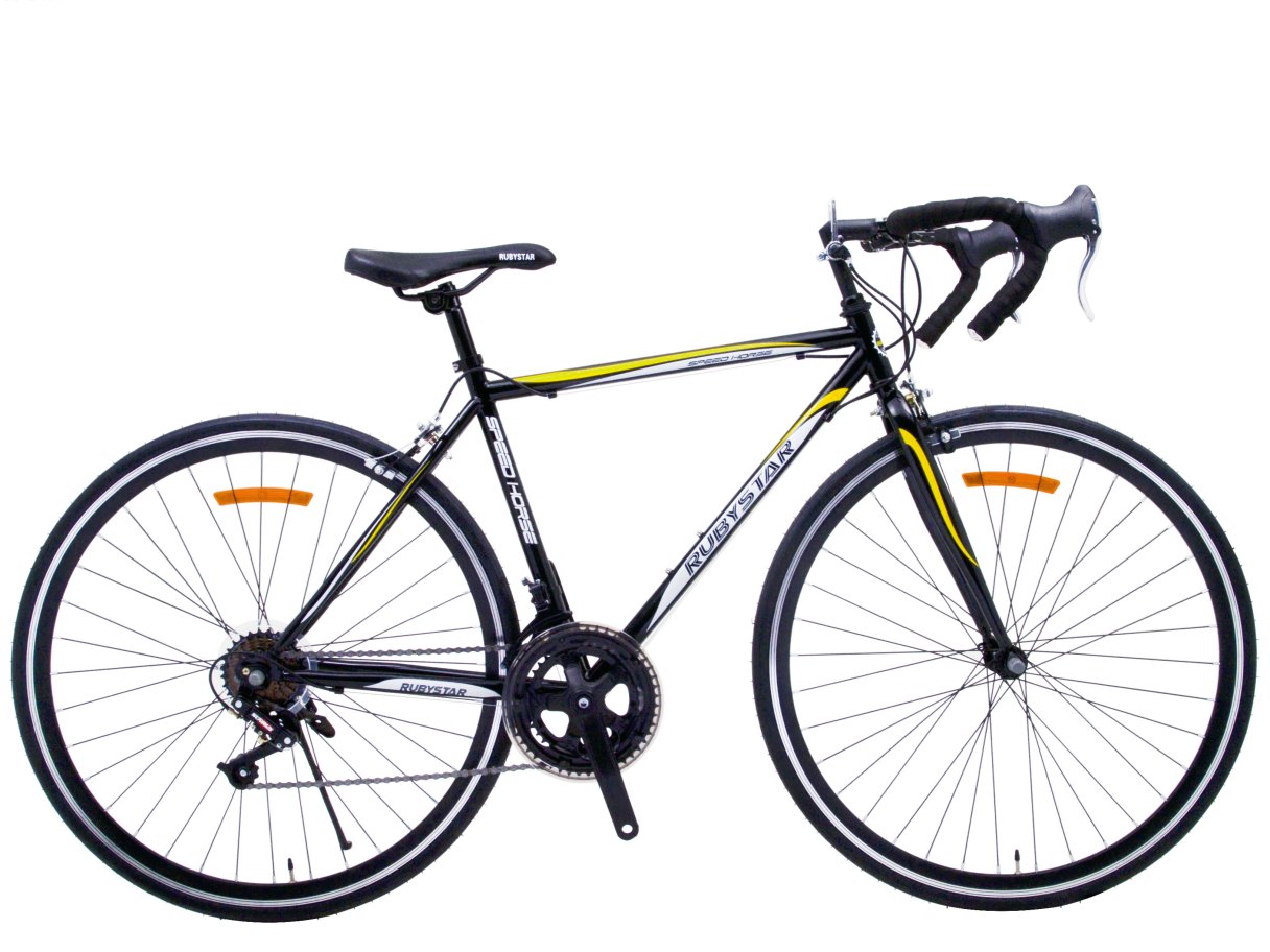 700C 鋁合金彎把公路車 黑