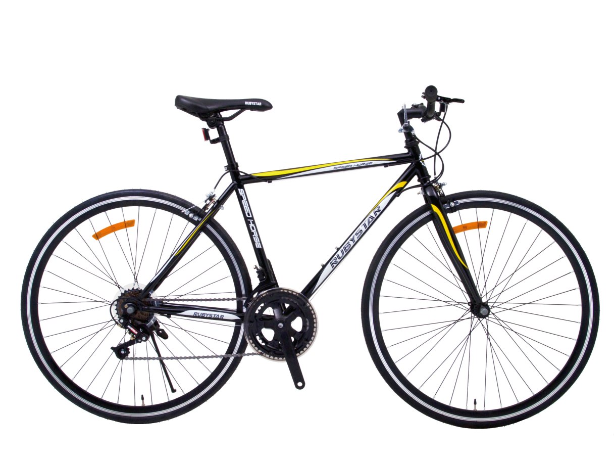 700C 鋁合金平把公路車 黑