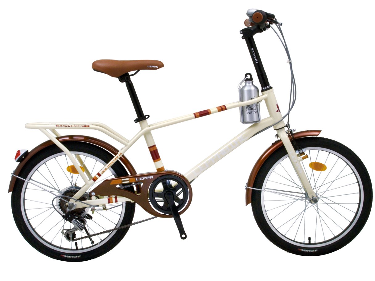 24吋 SHIMANO變速轉把咖啡車 米黃