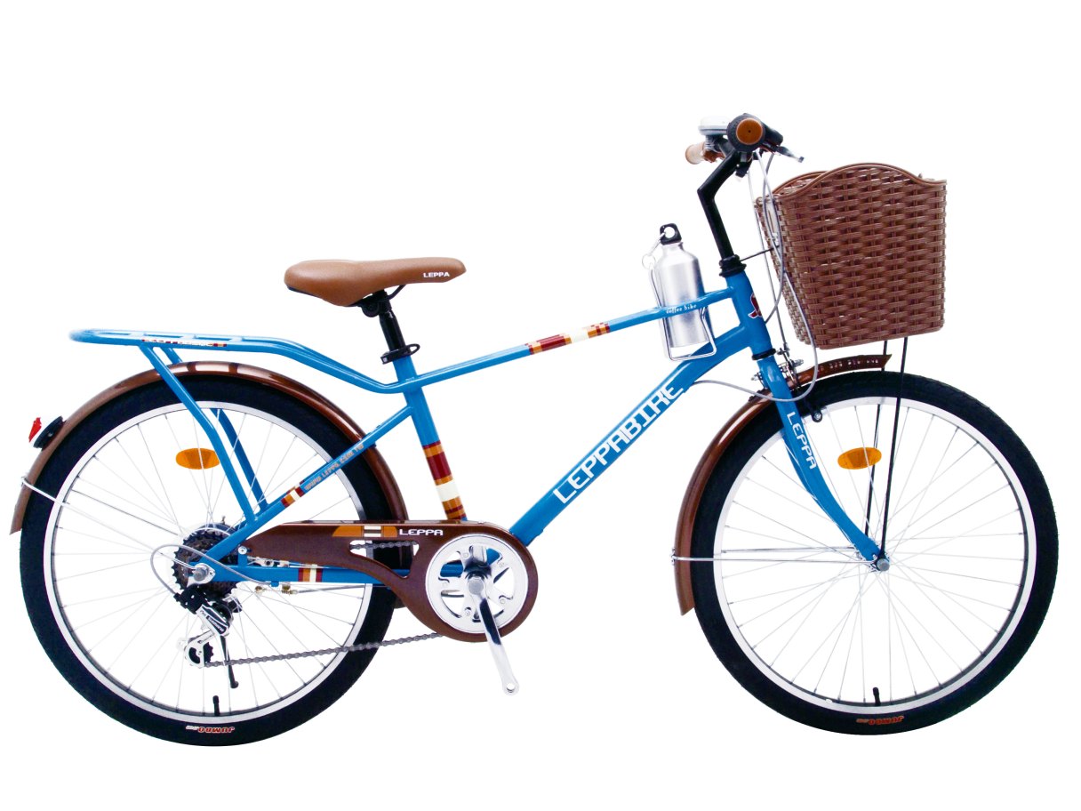 26吋 SHIMANO變速轉把咖啡車 藍